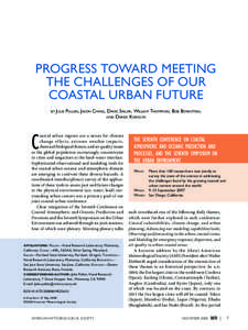 PROGRESS TOWARD MEETING THE CHALLENGES OF OUR COASTAL URBAN FUTURE by Julie  Pullen, Jason Ching, David Sailor, William Thompson, Bob Bornstein,