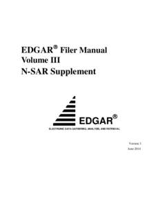 EDGAR Filer Manual Volume III