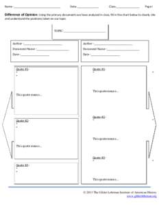 Microsoft Word - Chart- Difference of Opinion.docx