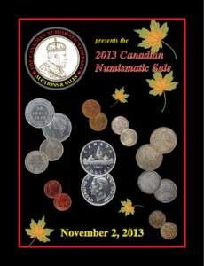 presents the  Welcome to The Canadian Numismatic Company, a team of