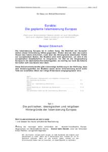 Eurabia-Beipiel Dänemark (Essay).doc  M.Mannheimer Seite 1 von 27