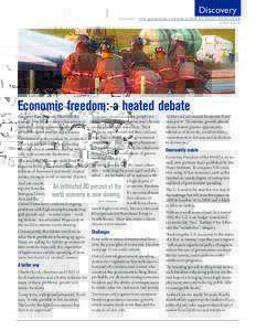 Discovery Reprinted from THE QUARTERLY NEWSLETTER OF KOCH COMPANIES JULY 2012 Economic freedom: a heated debate For more than 20 years, Flint Hills Resources’ Pine Bend Refinery has provided