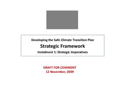 Microsoft PowerPoint - 13 November SCA Framework DRAFT JH PS