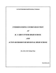 UNDERSTAND CRSE SELECT for 14-15