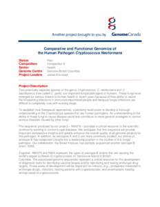 Fungal diseases / Yeasts / Tremellomycetes / Cryptococcosis / Cryptococcus neoformans / Cryptococcus / Pathogenic fungi / Antifungal medication / Cryptococcus gattii / Biology / Mycology / Microbiology