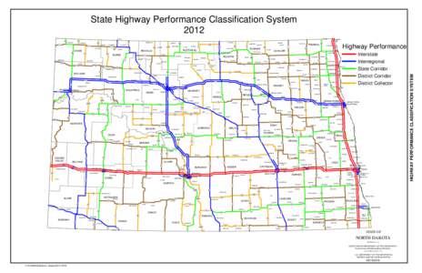 State Highway Performance Classification System 2012    