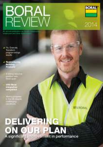 BORAL REVIEWAn annual publication for Boral’s shareholders,