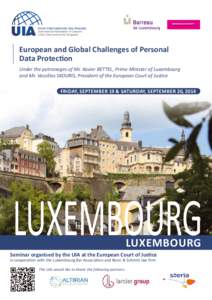 Western Europe / European Court of Justice / Europe / Political geography / Luxembourg