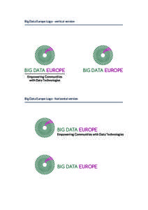 Big Data Europe Logo - vertical version  BIG DATA EUROPE BIG DATA EUROPE