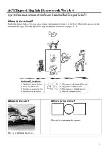 ACE Expert English Homework Week 3