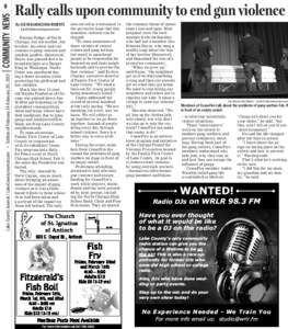 Lake County Journal / LakeCountyJournal.com • Edition of February 14-February 20, 2013  | COMMUNITY NEWS 8