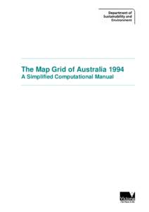 The Map Grid of Australia 1994