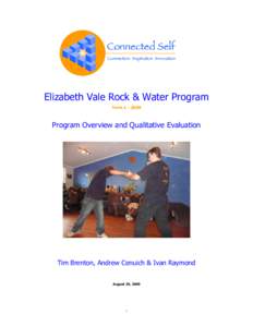 Microsoft Word - Elizabeth Vale_Rock_and_Water_Program_Evaluation_2