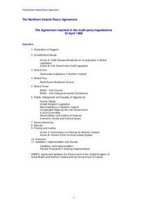 Northern Ireland peace process / Island countries / Northern Europe / Western Europe / Articles 2 and 3 of the Constitution of Ireland / Northern Ireland / Constitution of Ireland / Good Friday Agreement / First Minister and deputy First Minister / Europe / Politics / Politics of Northern Ireland