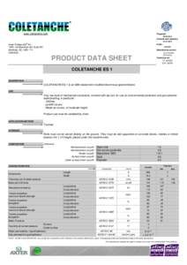 COLETANCHE ES1 ASTM (USA units) E