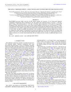 The Astrophysical Journal, 756:91 (7pp), 2012 September 1  Cdoi:637X