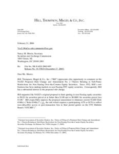 Comment Letter regarding File No. SR-NASD[removed]