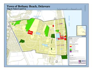 !  Town of Bethany Beach, Delaware Map 8. Future Land Use  650