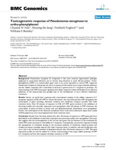 BMC Genomics  BioMed Central Open Access