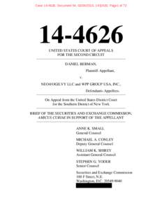 Amicus Brief: DANIEL BERMAN, Plaintiff-Appellant, v. NEO@OGILVY LLC and WPP GROUP USA, INC., Defendants-Appellees