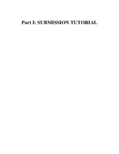 Part I: SUBMISSION TUTORIAL  Step 1—Create a User Profile at juros.osu.edu/user/register Fill out all required information, and any additional details you want to add to your author profile.