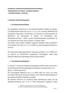 Microsoft WordFachbeitrag_Wasserwirtschaft_SH_und_HH - Hamburg -