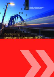 Beschrijving producten en diensten NCSC 2  Beschrijving