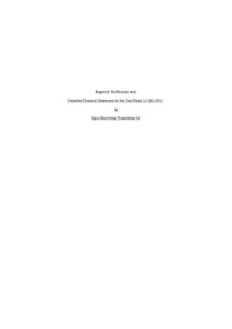 Report of the Directors and Unaudited Financial Statements for the Year Ended 31 May 2011 for Open Knowledge Foundation Ltd  Open Knowledge Foundation Ltd