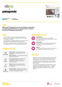 Customer to customer / Brand / Business / Geography of South America / Patagonia / Electronic commerce / Cinema of the United Kingdom