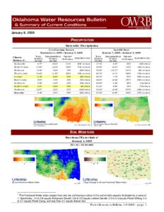 Oklahoma Water Resources Bulletin: Jan. 8, 2009