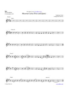 Sax: Alto Saxophone & instruments in Eb Sheet Music from www.mfiles.co.uk