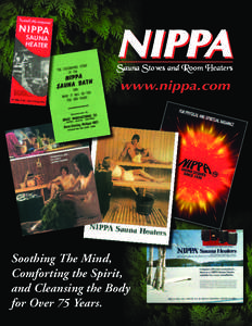 NIPPA Sauna Stoves and Room Heaters
