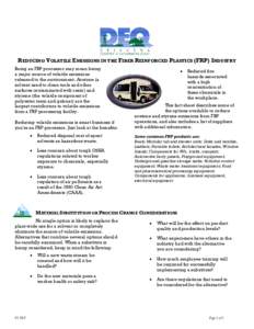 Microsoft Word - Reducing Volatile Emissions in the Fiber Reinforced Plasti…