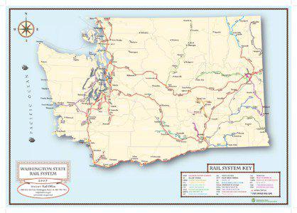 Rail System Map - August 2007