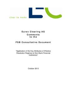 Financial markets / Deutsche Börse / Eurex / Clearing / Dispute resolution / Derivative / Futures contract / Conflict resolution / Financial economics / Financial system / Finance