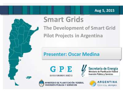 Aug 5, 2015  Smart Grids The Development of Smart Grid Pilot Projects in Argentina Presenter: Oscar Medina