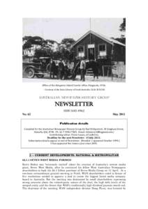 Office of the Kangaroo Island Courier office, Kingscote, 1936. – Courtesy of the State Library of South Australia. SLSA: B29238. AUSTRALIAN NEWSPAPER HISTORY GROUP  NEWSLETTER