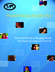 Mental health / Mental disorder / Cultural competence / Cross-cultural psychiatry / Community mental health service / Acculturation / Transcultural nursing / Middle Eastern Mental Health Issues & Syndromes / Psychiatry / Medicine / Health