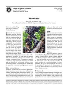 Botany / Jabuticaba / Ziziphus mauritiana / Chocolate / Orange / Fruit tree / Myrciaria / Agriculture / Flora