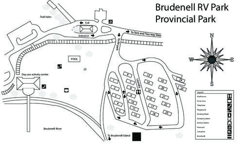 Brudenell RV Park Provincial Park Trail rides Exit