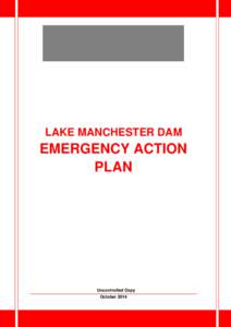 Lake Manchester Dam Emergency Action Plan