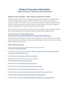 Security / Family Educational Rights and Privacy Act / Student financial aid in the United States / Student loan / Information security / Internet privacy / Public safety / Education / Privacy law / United States Department of Education