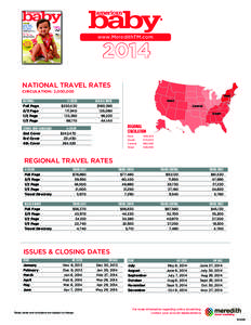 www.MeredithTM.comNATIONAL TRAVEL RATES CIRCULATION: 2,000,000