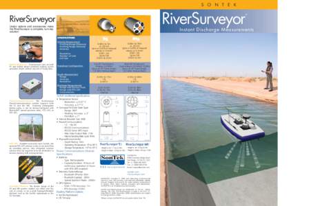 S O N T E K  RiverSurveyor ®