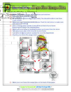 How to Make a Home Fire Escape Plan 	 m	 	 m m 		 	 m