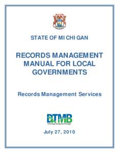 Local Records Management Manual