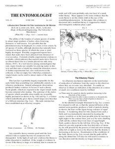 Electromagnetic radiation / Ionizing radiation / Radiation / Electron / Ficus / Orgyia antiqua / Insect / Physics / Limbic system / Olfaction