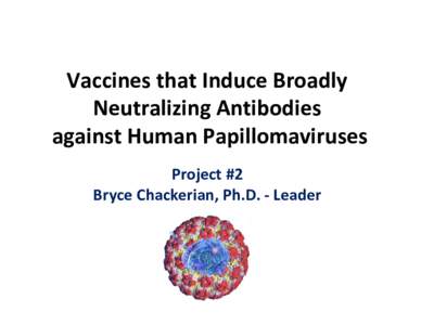 Medicine / Cancer / Clinical medicine / Papillomavirus / Vaccines / RTT / Infectious causes of cancer / Immunology / Virus-like particle / HPV vaccines / Immunogenicity / Human papillomavirus infection