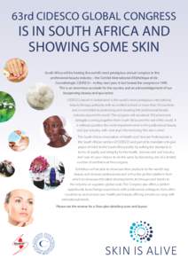 63rd CIDESCO GLOBAL CONGRESS  IS IN SOUTH AFRICA AND SHOWING SOME SKIN YtIlIuQNaRt