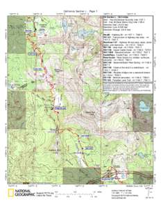 Pacific Crest Trail California Section L